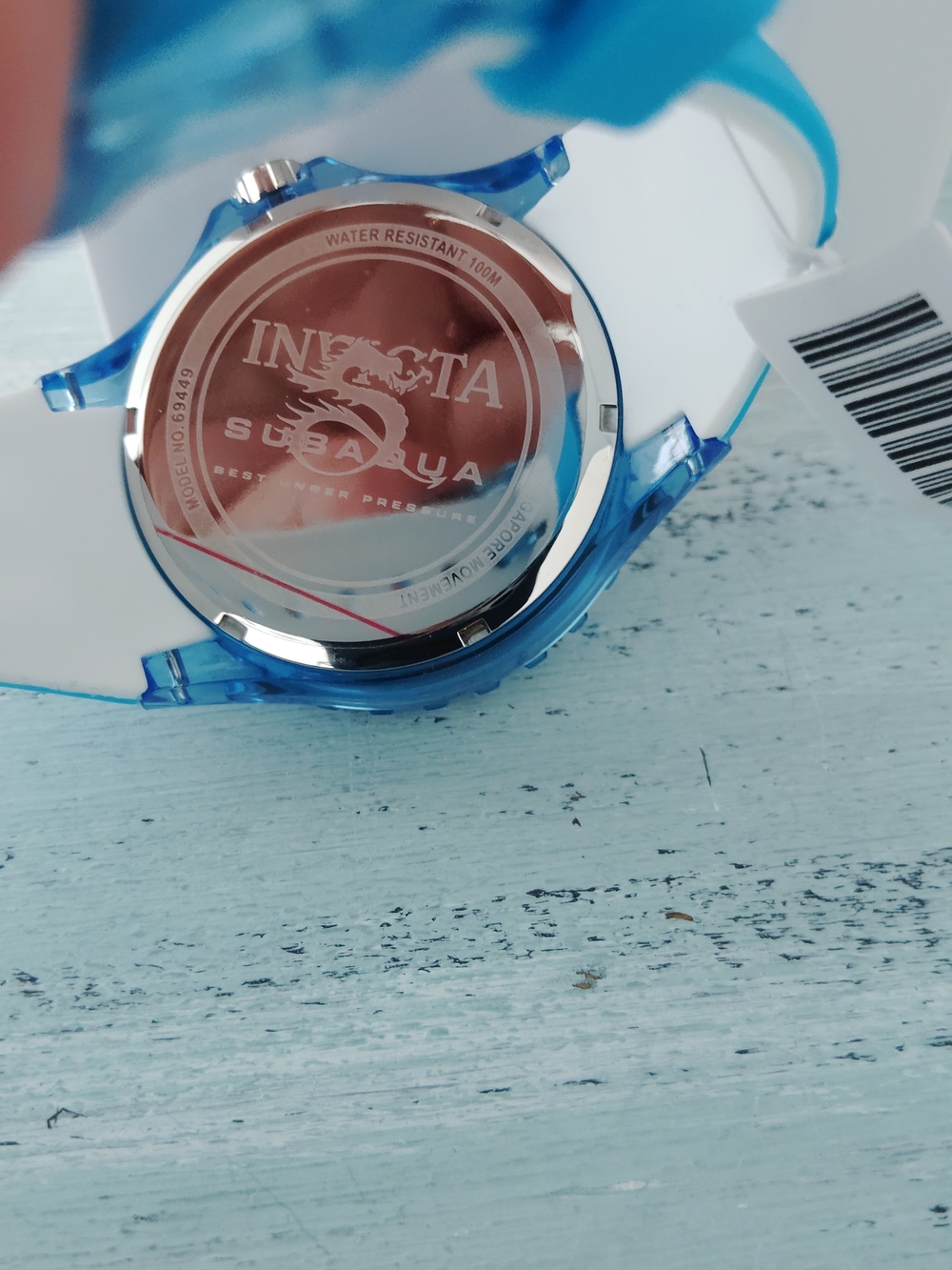 Invicta Subaqua Chromamode Blue Silicone Dive Watch - Water Resistant 100M, 44mm - Picture 9 of 9